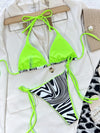 Striped Bandage Bikini