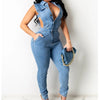 Light Blue Denim Jumpsuit