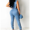 Light Blue Denim Jumpsuit