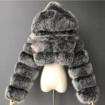 High Quality Faux Fur Coat