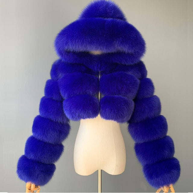 High Quality Faux Fur Coat