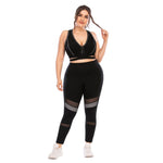 Plus Size Gym Fitness Set