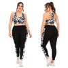 Plus Size Gym Fitness Set