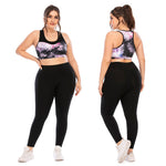 Plus Size Gym Fitness Set